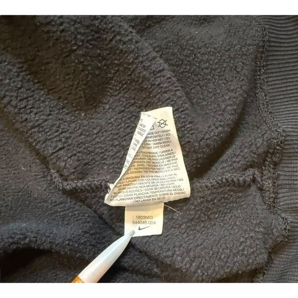 Nike Michigan Wolverines Hoodie Men's Size XL Black Sweatshirt Gray Camo UM - Picture 6 of 8